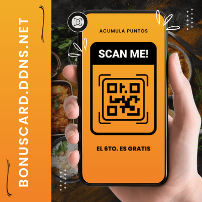 Haz que tus clientes regresen con una tarjeta QR virtual